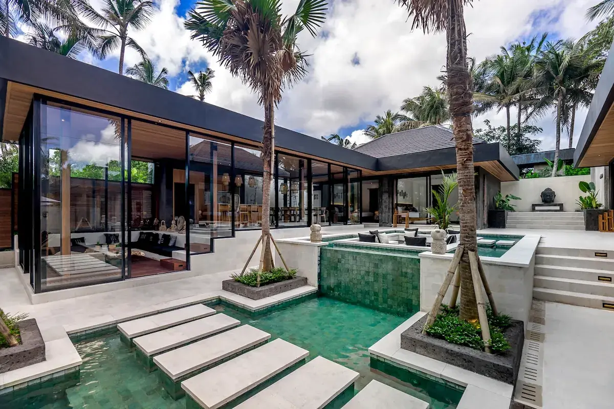 10 BR Tropical-Modern Infinity-Pool Estate Ubud, Ubud, Bali — photo 8 | The Luxury Bali