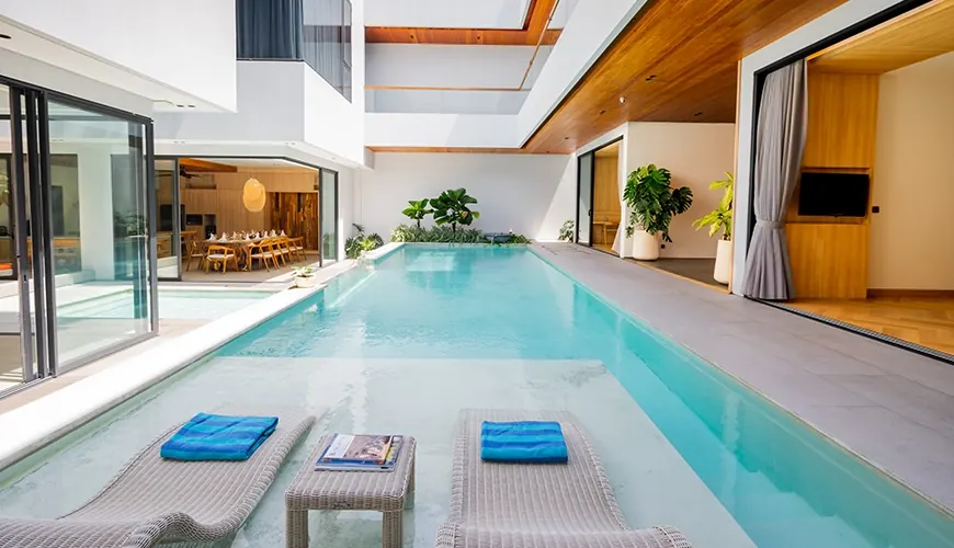 6 BR Contemporary Family Retreat Jimbaran — 6-bedroom luxury villa in Jimbaran, Bali | The Luxury Bali