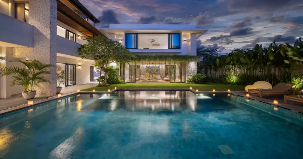 4 BR Tropical-Modern Garden Villa Canggu, Canggu, Bali — photo 5 | The Luxury Bali