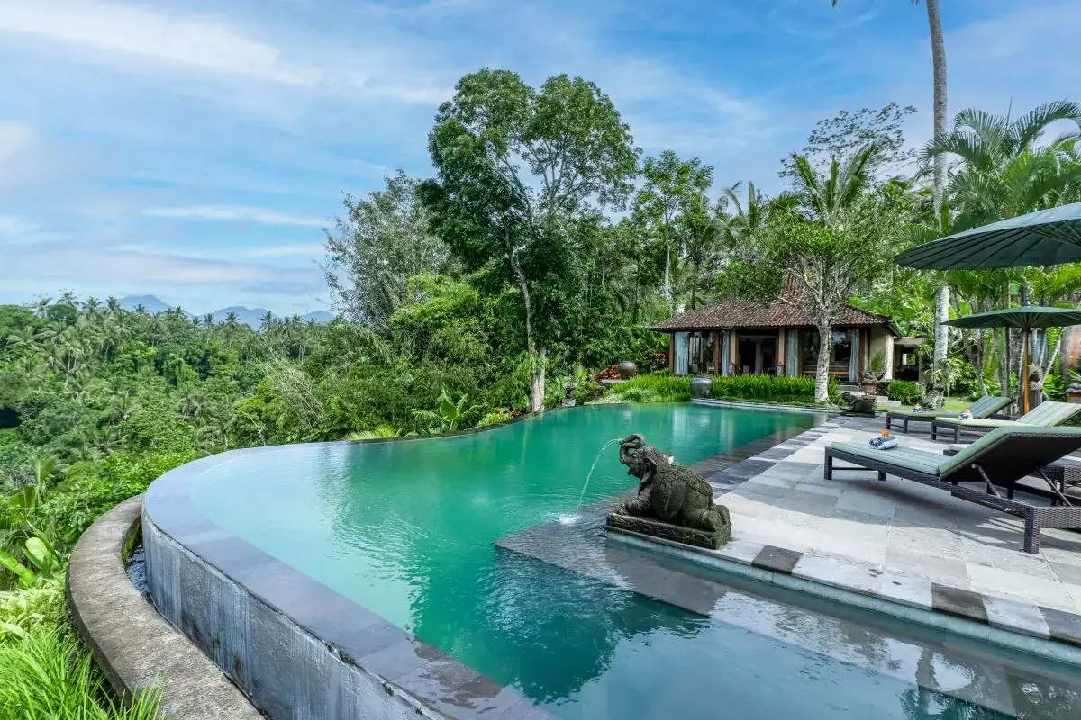5 BR Jungle-View Infinity-Pool Villa Ubud, Ubud, Bali — photo 3 | The Luxury Bali