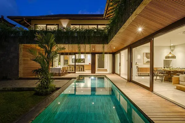3 BR Tropical-Modern Courtyard Villa Canggu — 3-bedroom luxury villa in Canggu, Bali | The Luxury Bali