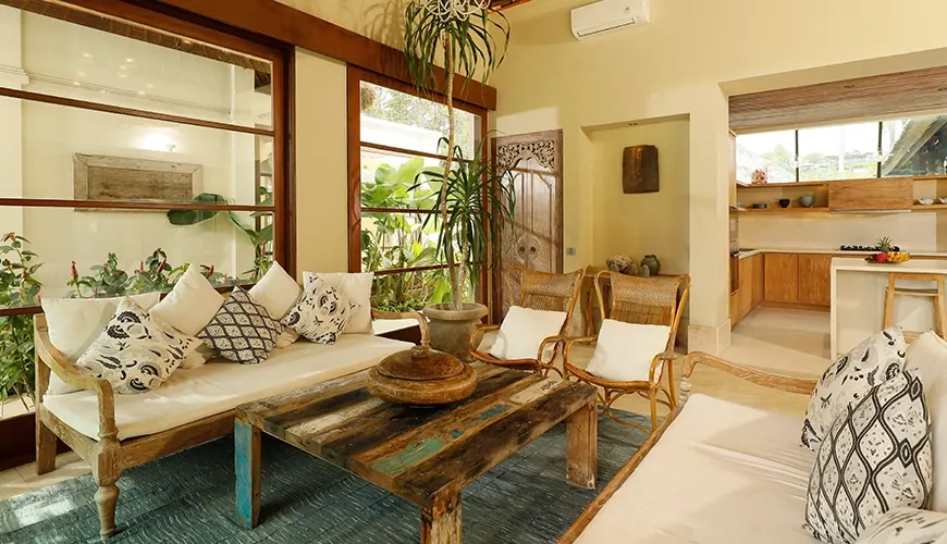 3 BR Ocean-View Thatched Villa Jimbaran — 3-bedroom luxury villa in Jimbaran, Bali | The Luxury Bali