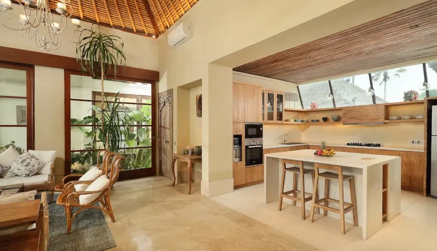 3 BR Ocean-View Thatched Villa Jimbaran, Jimbaran, Bali — photo 12 | The Luxury Bali