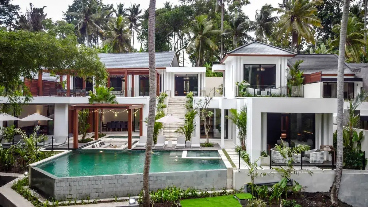 6 BR Riverside Infinity-Pool Villa Ubud, Ubud, Bali — photo 7 | The Luxury Bali