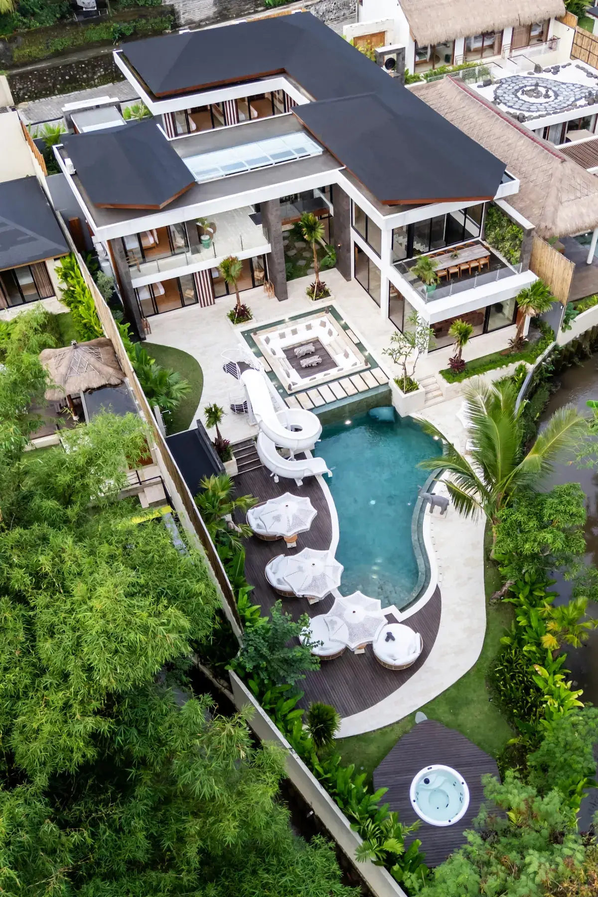 6 BR Rice-Field Riverside Villa Ubud, Ubud, Bali — photo 8 | The Luxury Bali