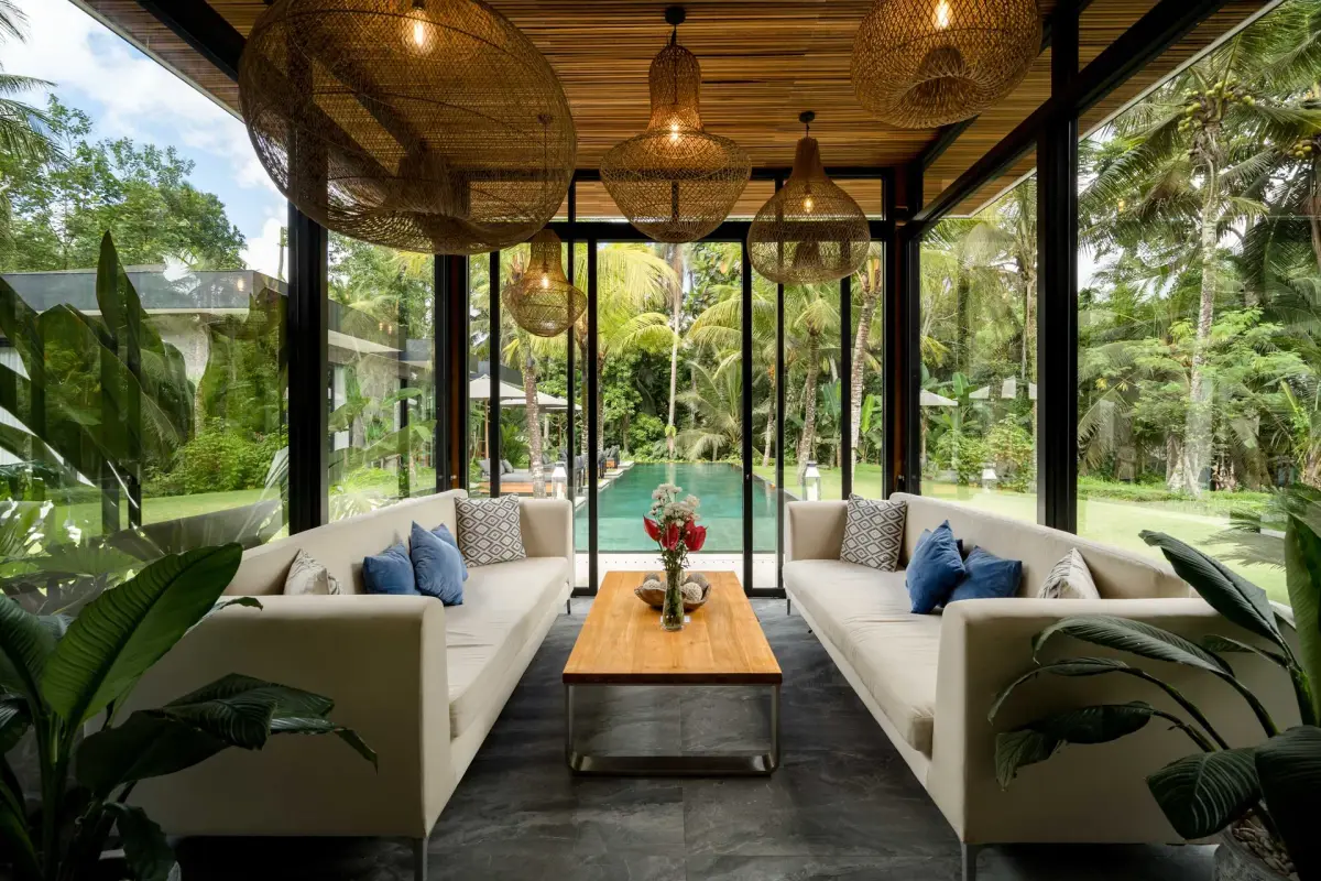 4 BR Rice-Field Tropical-Modern Villa Ubud, Ubud, Bali — photo 7 | The Luxury Bali