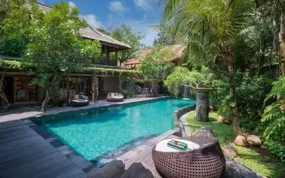 5 BR Tropical Garden Timber Villa Jimbaran, Jimbaran, Bali — photo 3 | The Luxury Bali