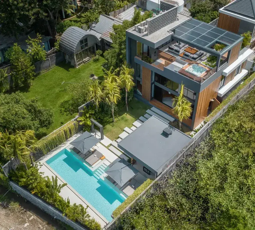 4 BR Tropical-Modern Rooftop Villa Canggu, Canggu, Bali — photo 5 | The Luxury Bali