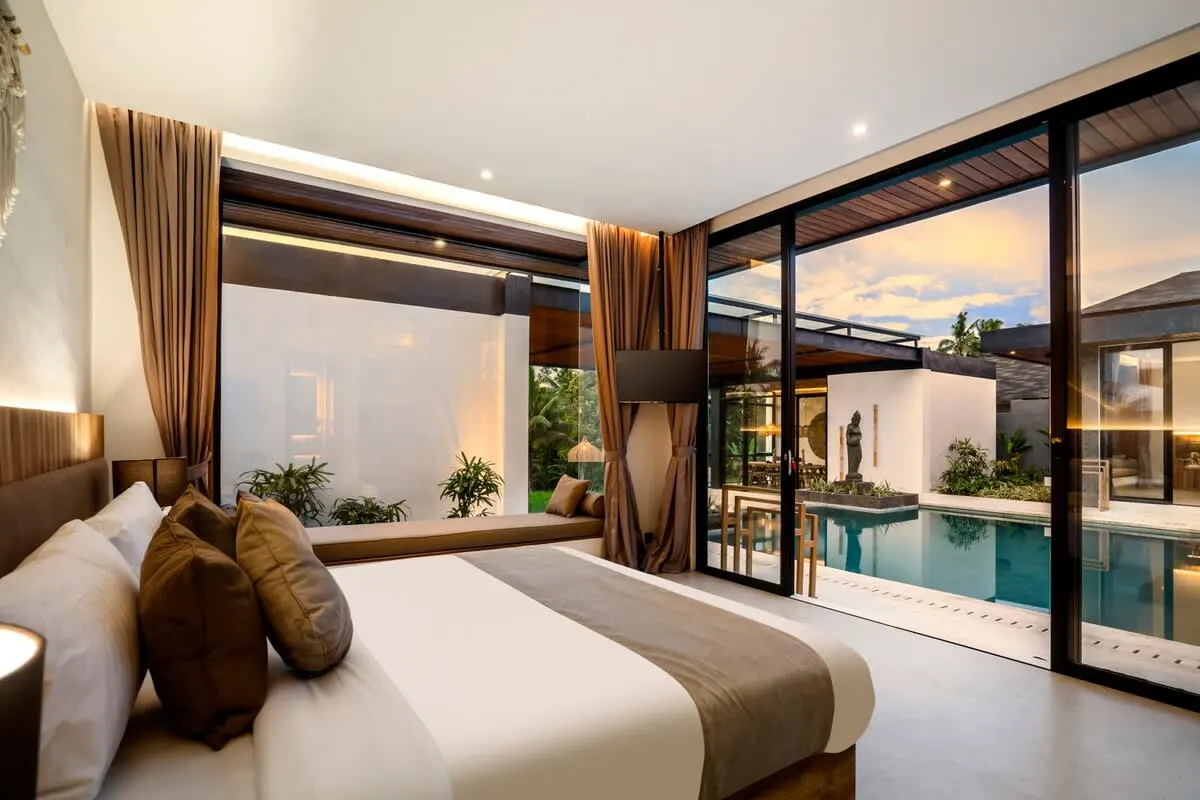 6 BR Rice-Field Tropical-Modern Villa Ubud, Ubud, Bali — photo 2 | The Luxury Bali