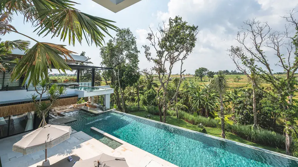 6 BR Tropical-Modern Rice-Field Villa Canggu, Canggu, Bali — photo 3 | The Luxury Bali