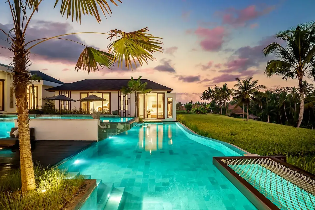 12 BR Rice-Field Tropical-Modern Estate Ubud, Ubud, Bali — photo 7 | The Luxury Bali