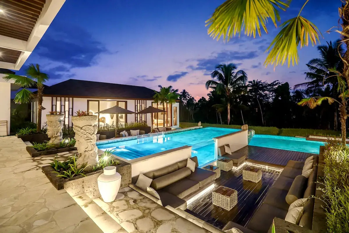 12 BR Rice-Field Tropical-Modern Estate Ubud, Ubud, Bali — photo 8 | The Luxury Bali