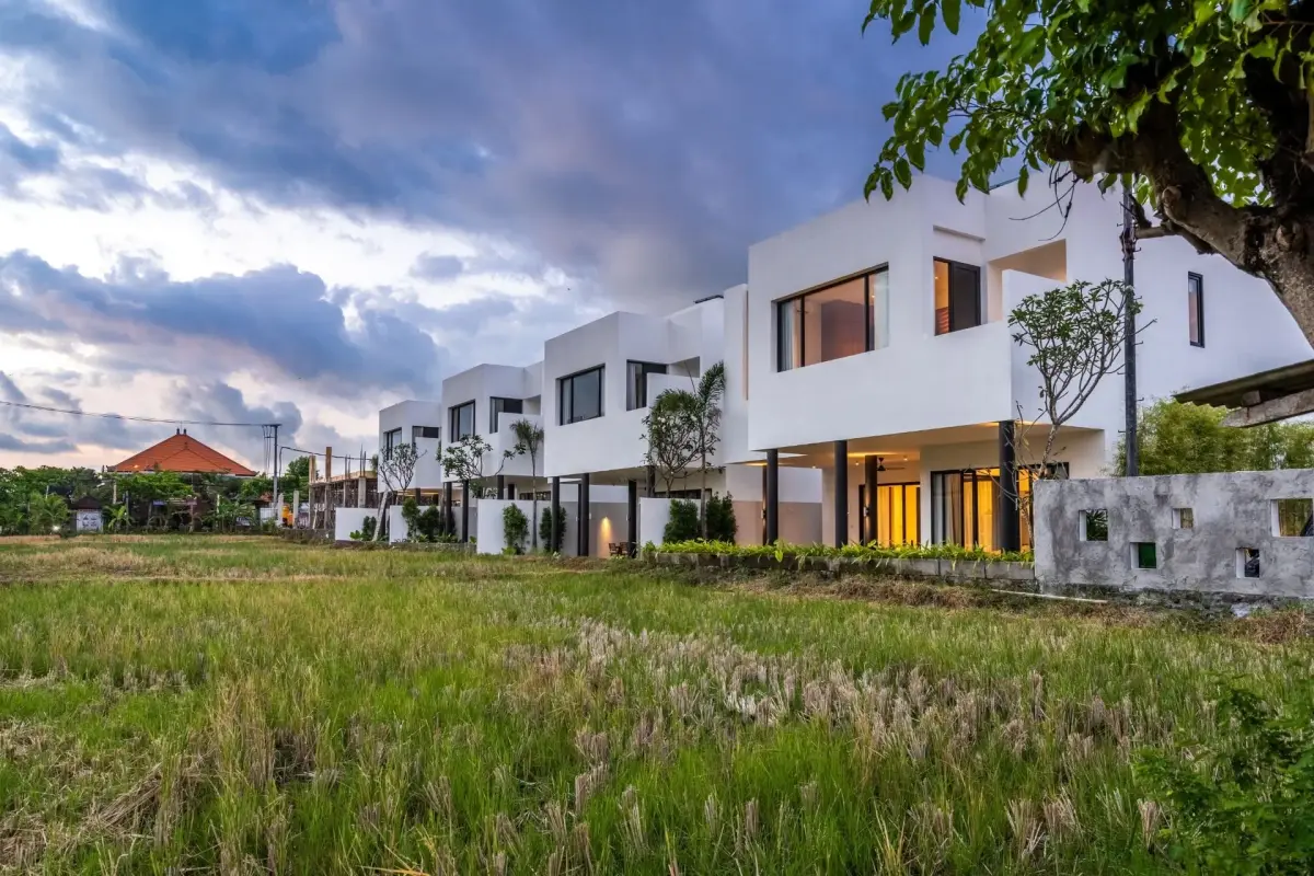 3 BR Rice-Field Modern Villa Canggu — 3-bedroom luxury villa in Canggu, Bali | The Luxury Bali