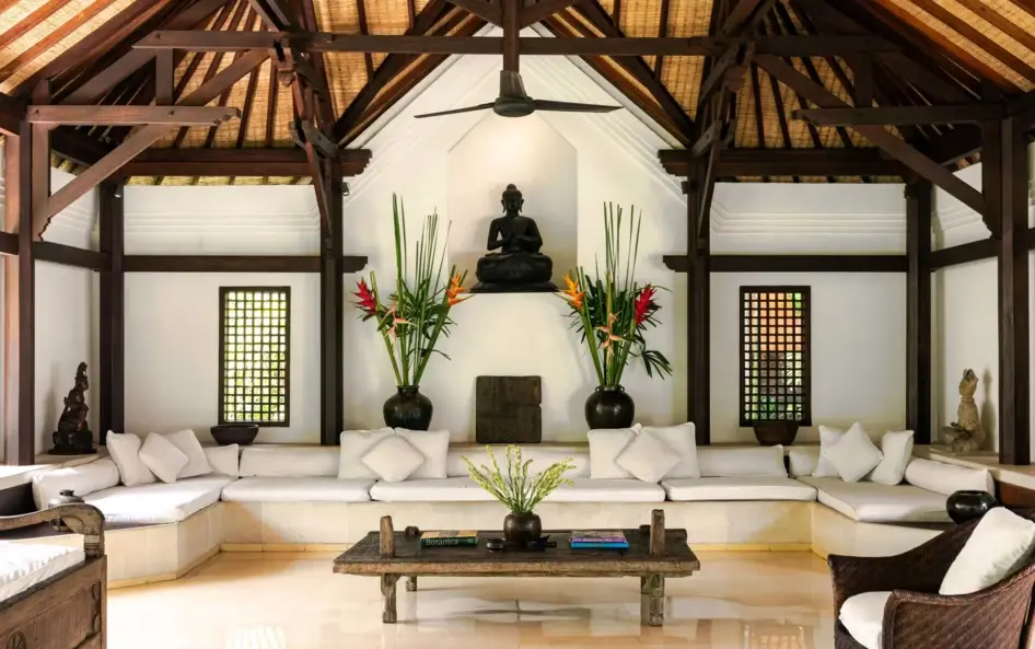 Villa Pangi Gita, Canggu, Bali — living area | The Luxury Bali