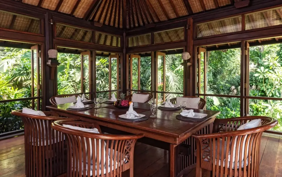 Villa Pangi Gita, Canggu, Bali — dining area | The Luxury Bali