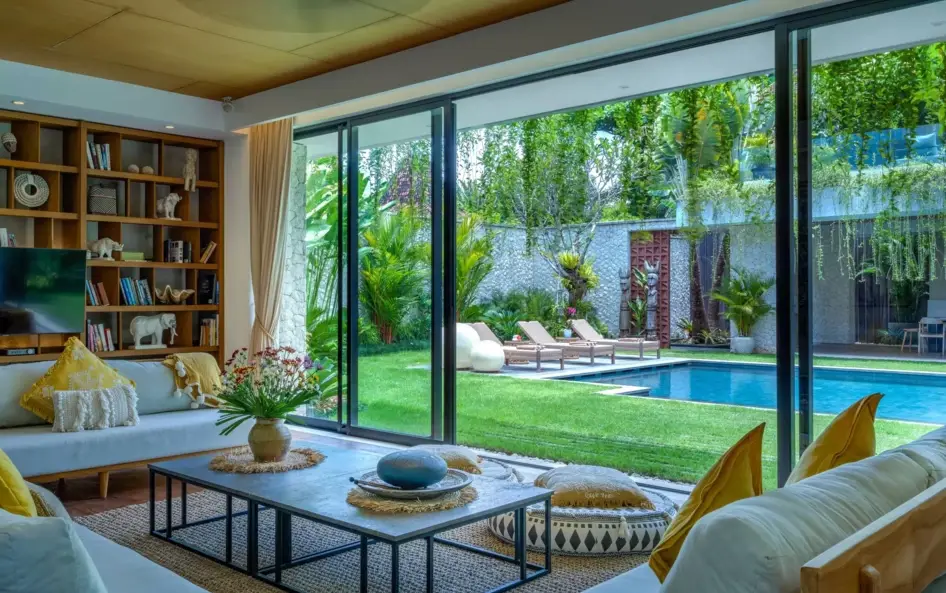 Villa Pantai Indah, Canggu, Bali — pantaiindah living area, photo 9 | The Luxury Bali