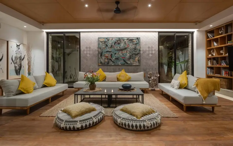 Villa Pantai Indah, Canggu, Bali — pantaiindah living area, photo 11 | The Luxury Bali