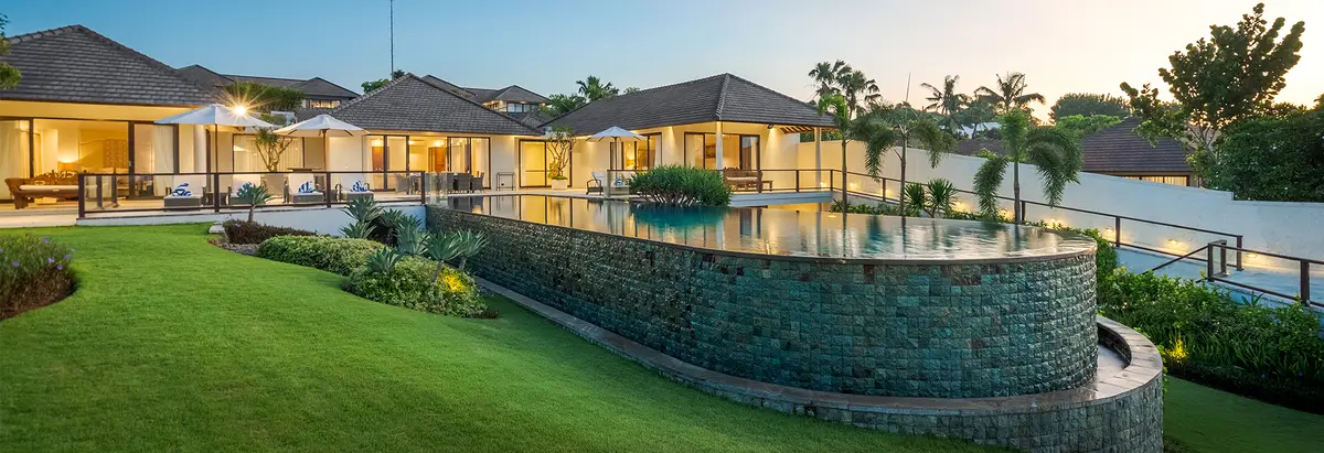 Villa Bale Agung, Uluwatu, Bali — baleagunh nightview exterior | The Luxury Bali