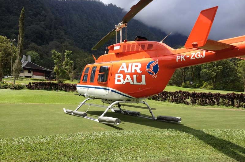 helicopter tour bali price